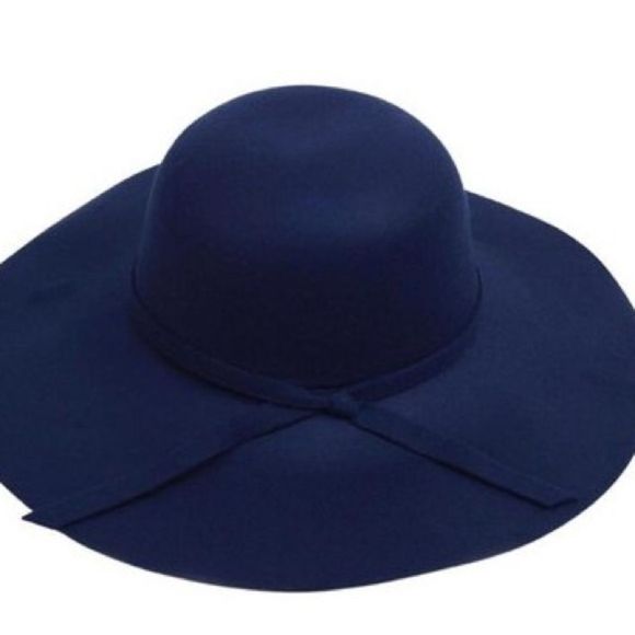 Floppy Hat- Bow Knot- NWT- Navy - Picture 1 of 10